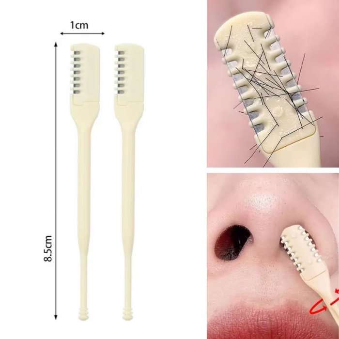 ® 2Si Bir Arada 2 Parça Kutulu Burun Kıl Alma ve Kulak Temizleme Aparatı