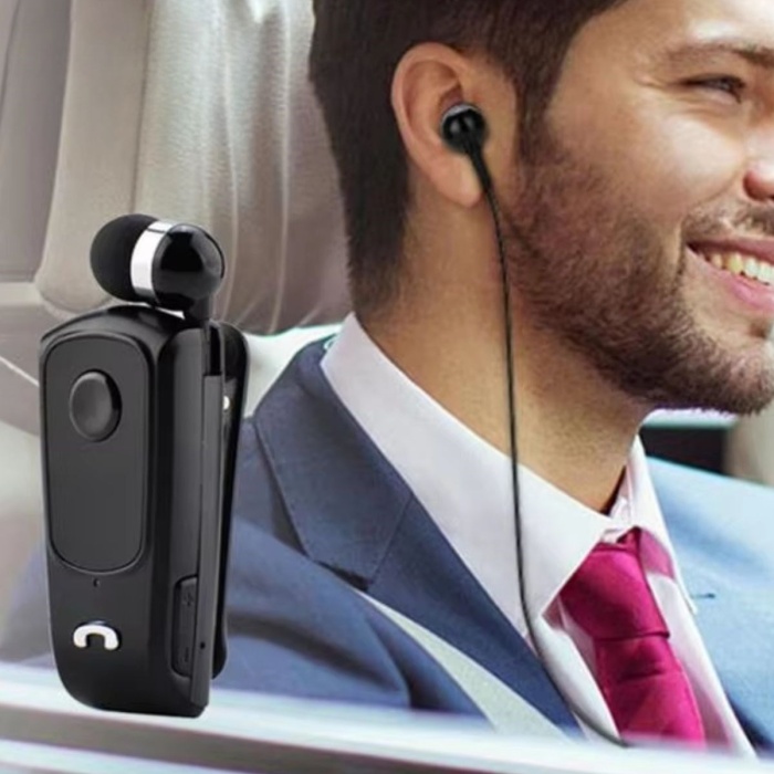 Biyomak® Telefon Bağlantılı Makaralı Kulaklıklı Bluetooth Kulaklık