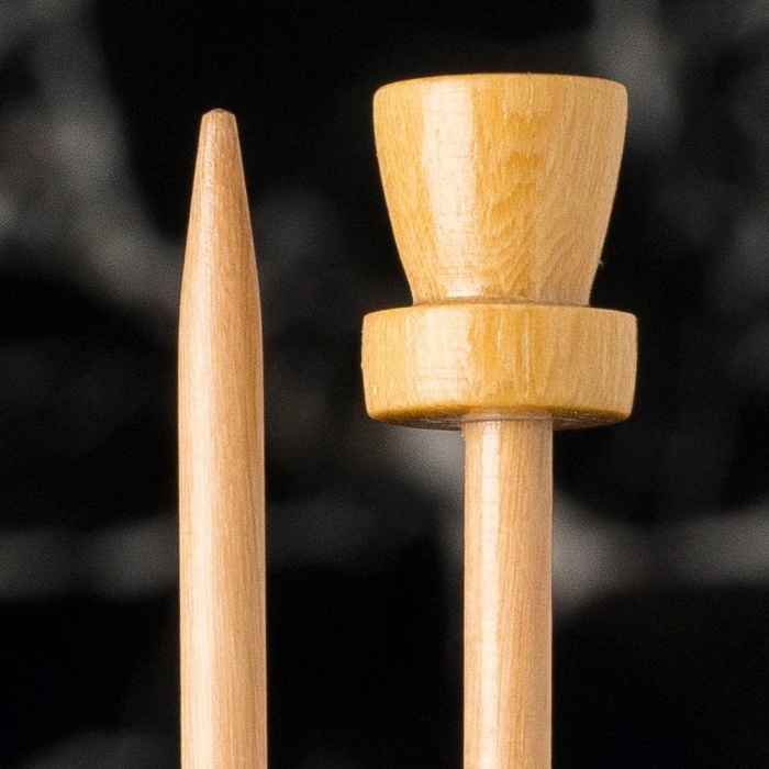 ® La Mia Whitewood 2.5 mm 36 cm Ahşap Örgü Şişi