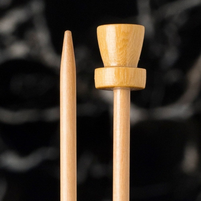 ® La Mia Whitewood 3 mm 36 cm Ahşap Örgü Şişi