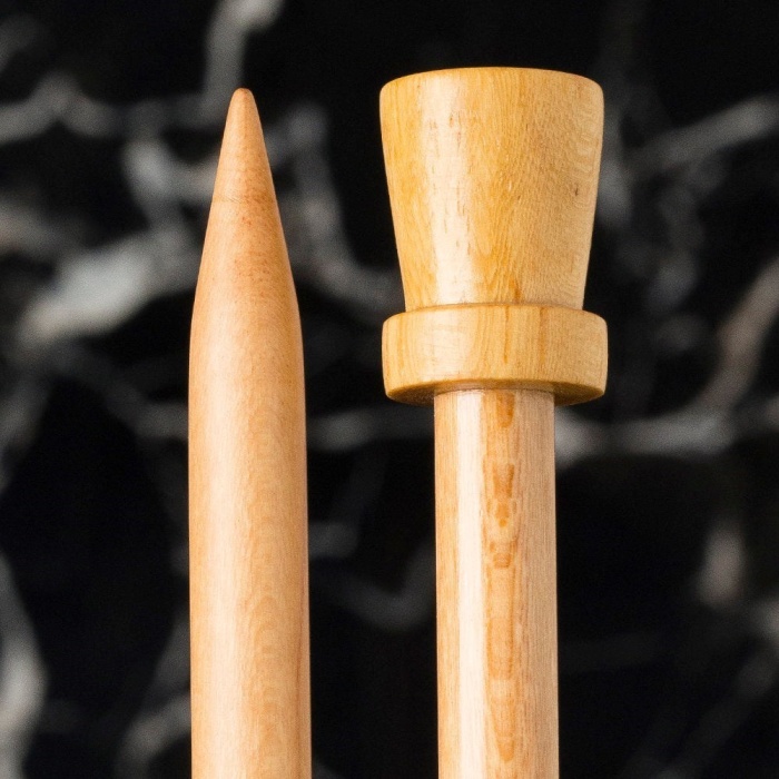 ® La Mia Whitewood 9 mm 36 cm Ahşap Örgü Şişi