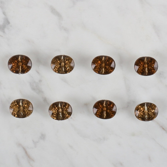 ® Loren Crafts kahverengi 8 li düğme - 243