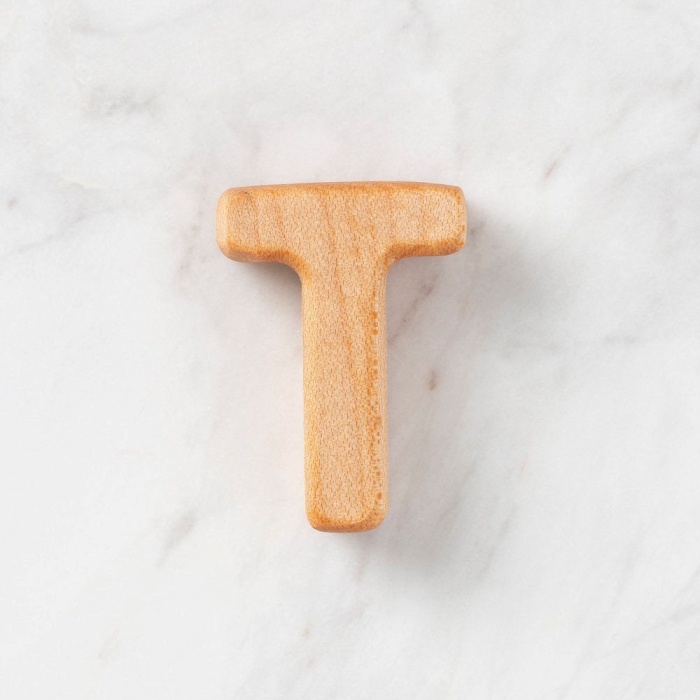 ® Hobi Baby Organik Ahşap Harf - T