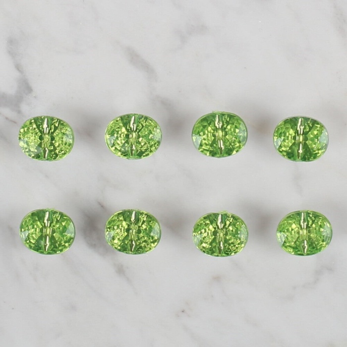 ® Loren Crafts yeşil 8 li düğme - 247