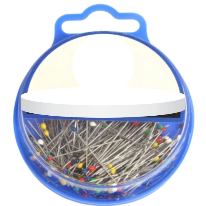 ® Mineli Başlı Nikel Kaplama İğne