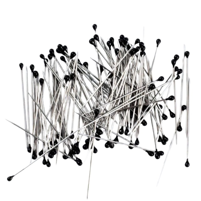 ® Minelli İğne Kutulu Siyah Başlı 100lü