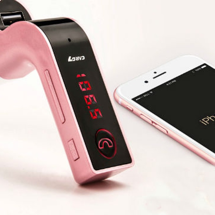 ® Carg7 Bluetooth Araç FM Transmitter Usb Girişli