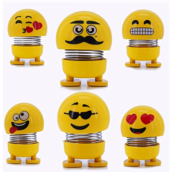 ® Zıp Zıp Kafalar Sevimli Kafa Sallayan Emojiler Çılgın Kafalar