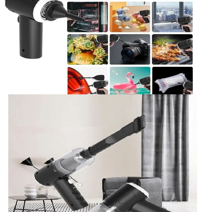 ® 120 W Şarjlı El Süpürgesi Çekme Üfleme Özellikli Ev Araba Klavye Süpürgesi