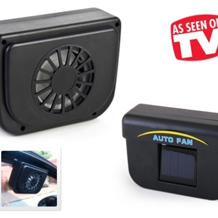 ® Auto Fan Güneş Enerjisiyle Çalışan Araç İçi Soğutucu
