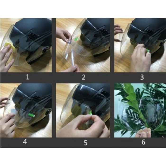 ® Kask Yağmur Kaydırıcı - Anti-sis Hidrofobik Film