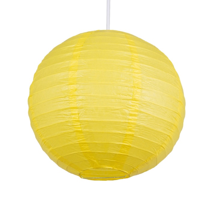 ® Dekoratif Çin Feneri – Kağıt Lamba - Sarı