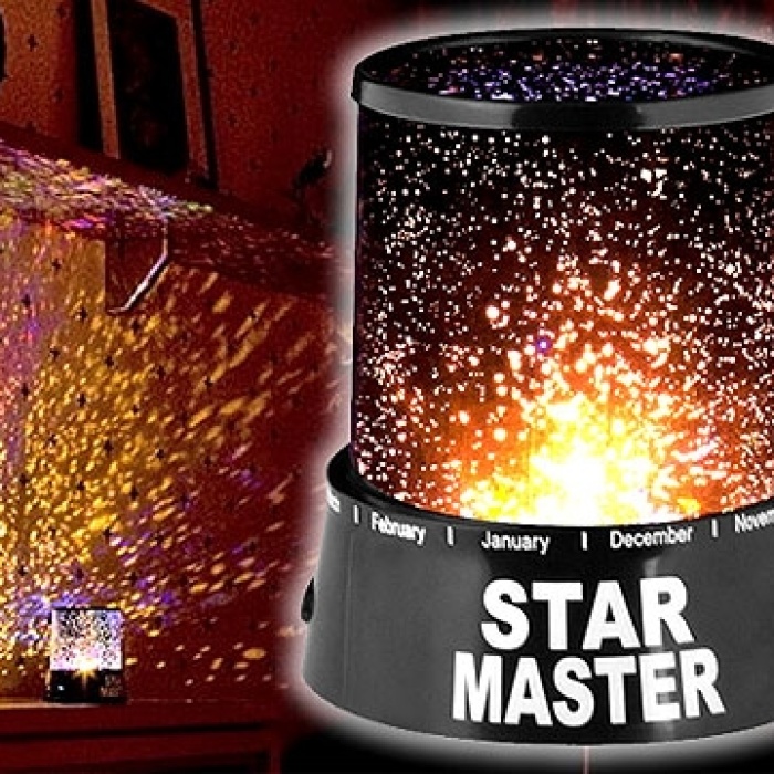 ® Projeksiyon Gece Lambası - Tavana Işık Yansıtan Led Işık