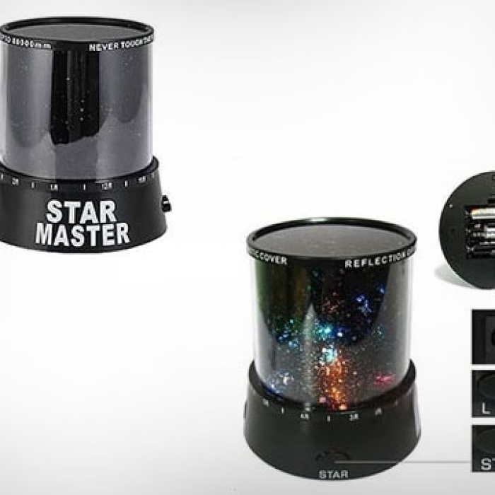 ® Projeksiyon Gece Lambası - Tavana Işık Yansıtan Led Işık