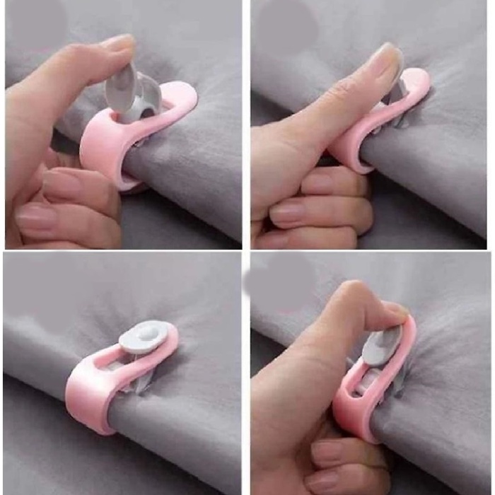 ® 12 Li Mandallı Yorgan Kılıfı Nevresim Sabitleme Klips Takımı