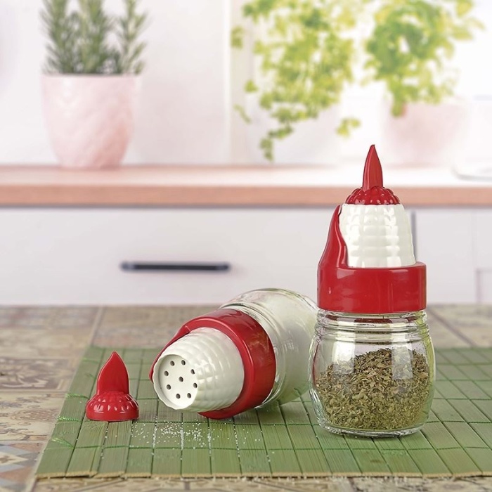 ® Mısır Figürlü Tuzluk Biberlik 2 li Set