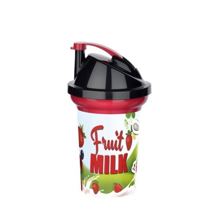 ® Tedy Pipetli Çocuk Içecek Bardağı Desenli Bardak 300ml