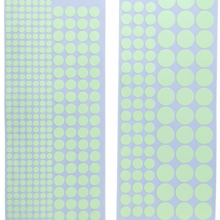 Biyomak® Fosforlu Etiket Karanlıkta Işık Veren Yıldız Tozu Etiketleri