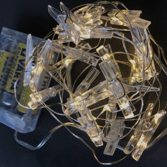 ® Işıklı Mandallı Fotoğraf Albümü 20li