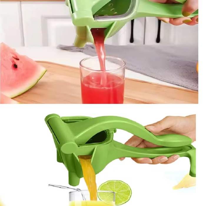 ® Manuel Plastik Meyve Portakal Karpuz Limon Sıkacağı Kollu Sebze Suyu Sıkma Limonata Aparatı Aleti