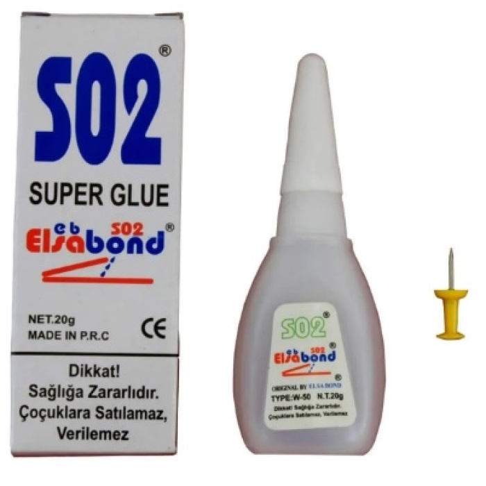 ® S02 Hızlı Japon Yapıştırıcısı