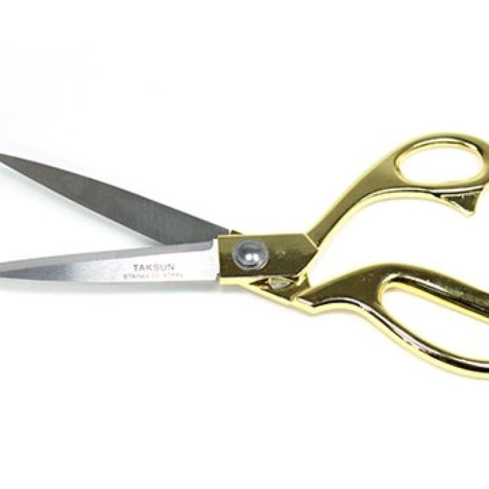 ® Profesyonel Terzi Makası - Altın Saplı Makas Büyük Boy