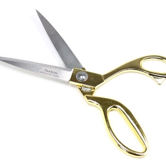 ® Profesyonel Terzi Makası - Altın Saplı Makas Büyük Boy