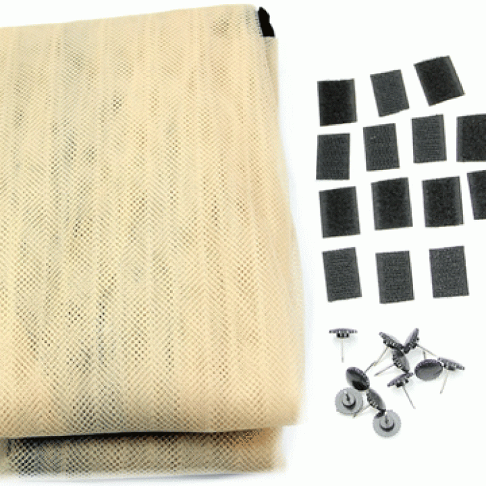 ® Mıknatıslı Kapı Sinekliği Tülü-Krem ( 105 x 205 )