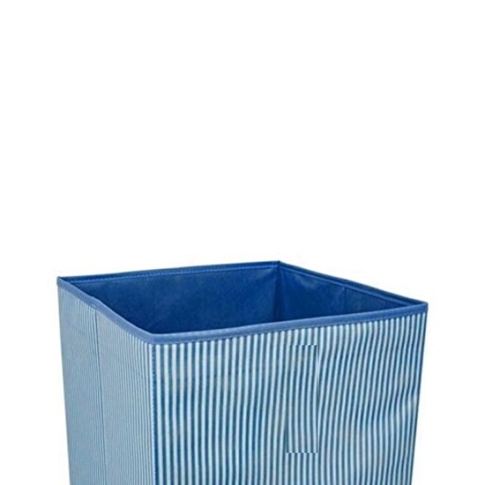 ® Çok Amaçlı Dolap İçi Düzenleyici Kutu - Mavi Çizgili