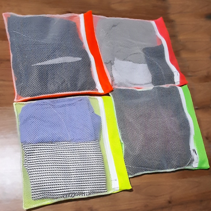 ® 4 Adet 4 Renk Bavul İçi Düzenleyici - Fermuarlı Valiz Organizeri