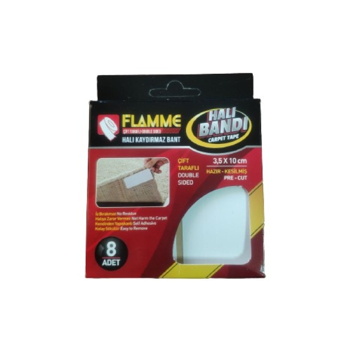 ® Flamme Halı Kaydırmaz Pedler 8 Adet
