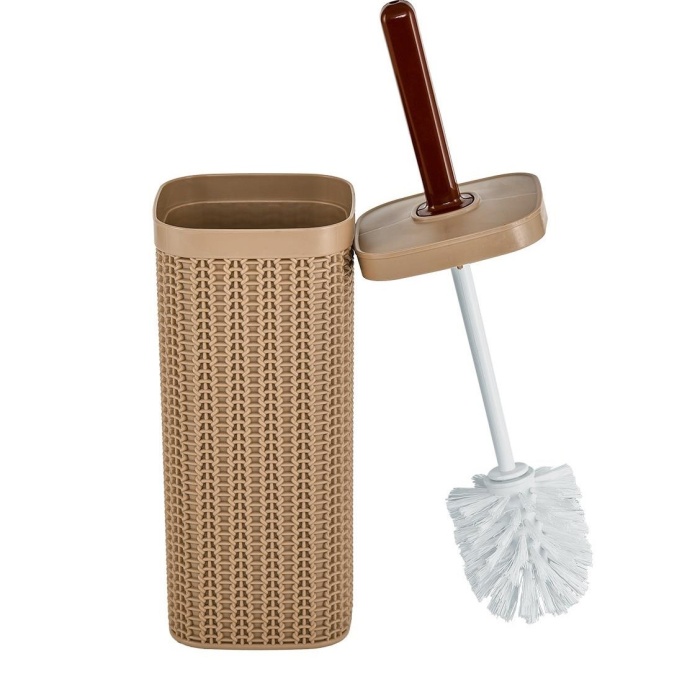 ® Rattan Wc Klozet Temizleme Fırçası - Antrasit