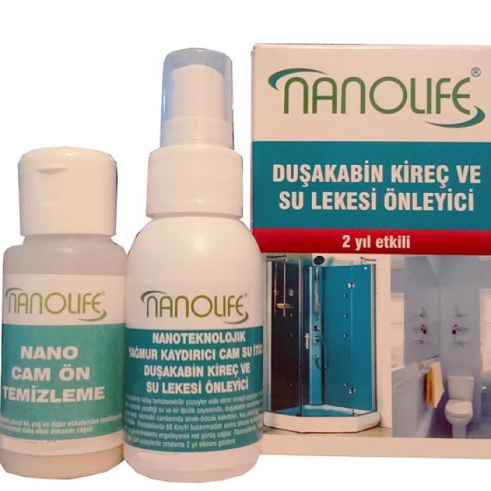® Nanoteknolojik Duşakabin Su Kaydırıcı 2 Yıl Etkili