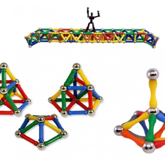 ® Magnastix 185 Parça Manyetik Lego Seti