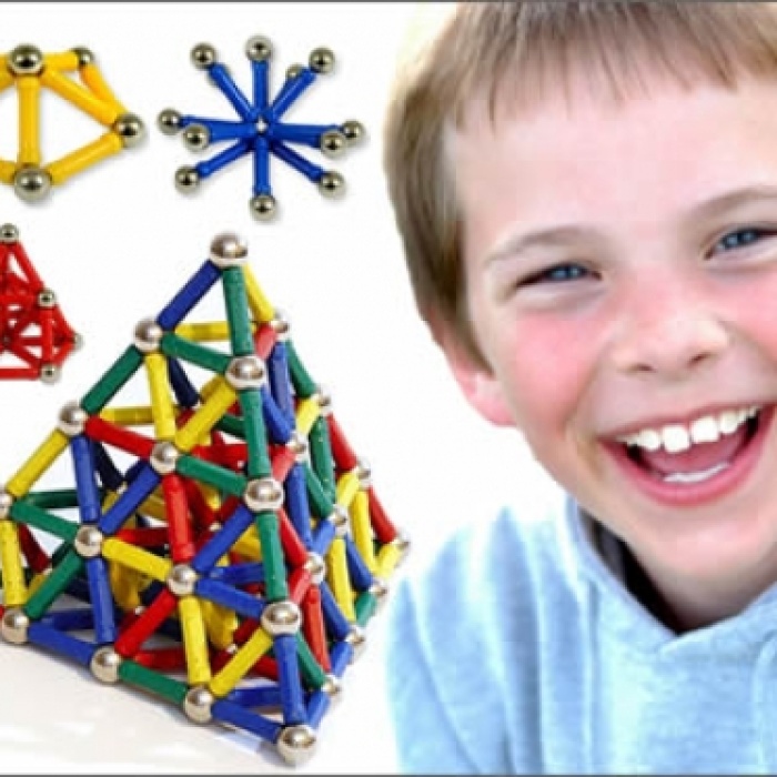 ® Magnastix 259 Parça Manyetik Lego Seti