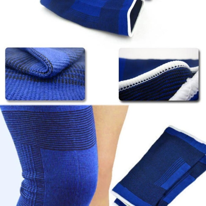 Biyomak® 2 Li Elastik Dizlik - Egzersiz ve Spor Dizliği Büyük Boy 23 cm