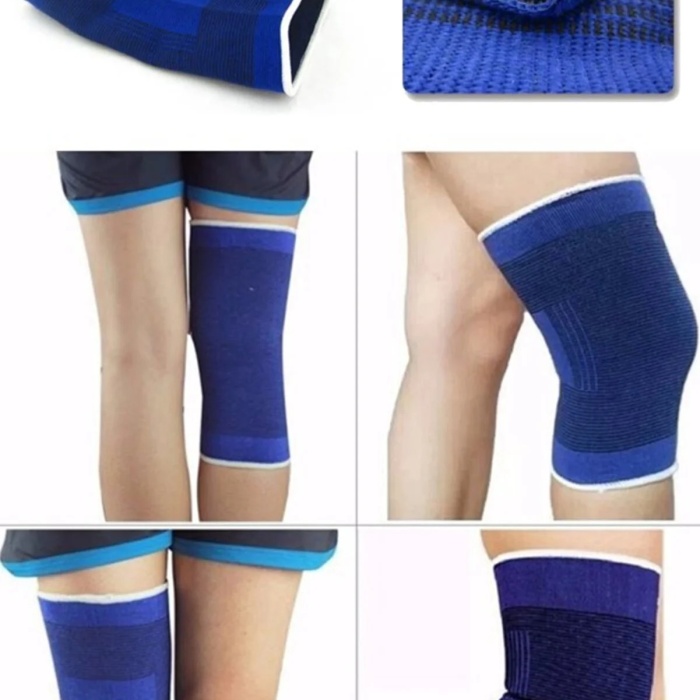 Biyomak® 2 Li Elastik Dizlik - Egzersiz ve Spor Dizliği Büyük Boy 23 cm