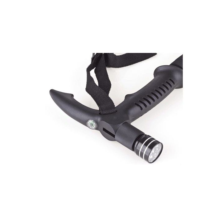 Biyomak® Işıklı &amp; Pusulalı Katlanabilir Baston