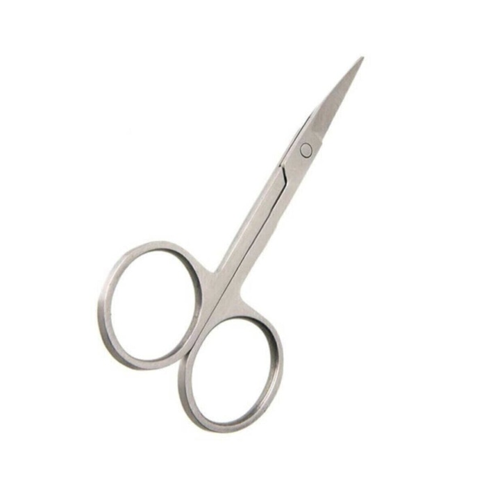 ® Kavis Uçlu Paslanmaz Kaş - Bıyık Makası