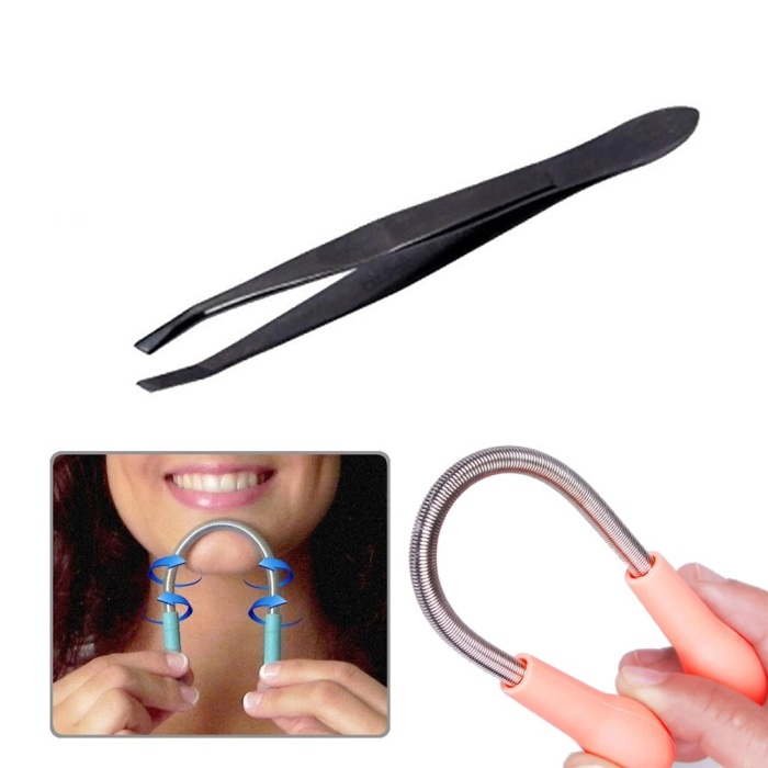 ® Tüy Bıyık Alıcı Yaylı Epilatör - Cımbız Hediyeli