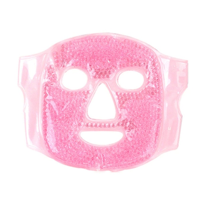 Biyomak® Jel Boncuklu Yüz Maskesi -Soğuk Sıcak Jel Yüz Maskesi Buz -Sıcak Press