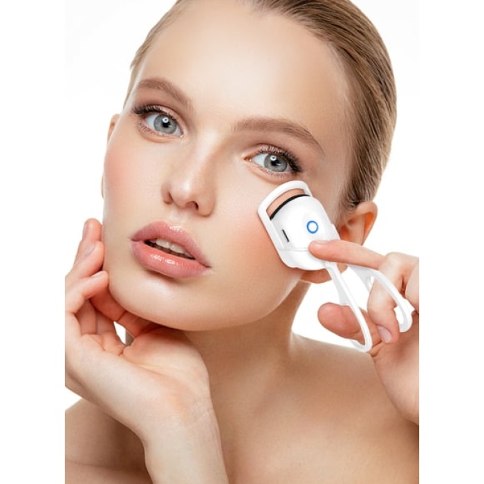 ® Kirpik Kıvırıcı Isıtıcılı Kirpik Kıvırıcı Sabitler Kıvırır Şekillendirir - Şarjlı