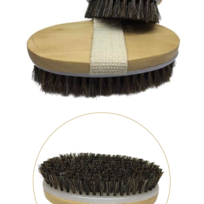 ® Doğal At Kılı Fırça - Masaj Ve Selülit Fırçası