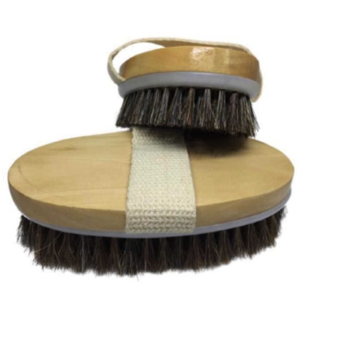 ® Doğal At Kılı Fırça - Masaj Ve Selülit Fırçası