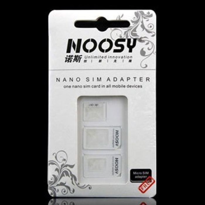 ® Yeni Ürün Noosy: Nano ve Micro Sim Kart Adaptörü