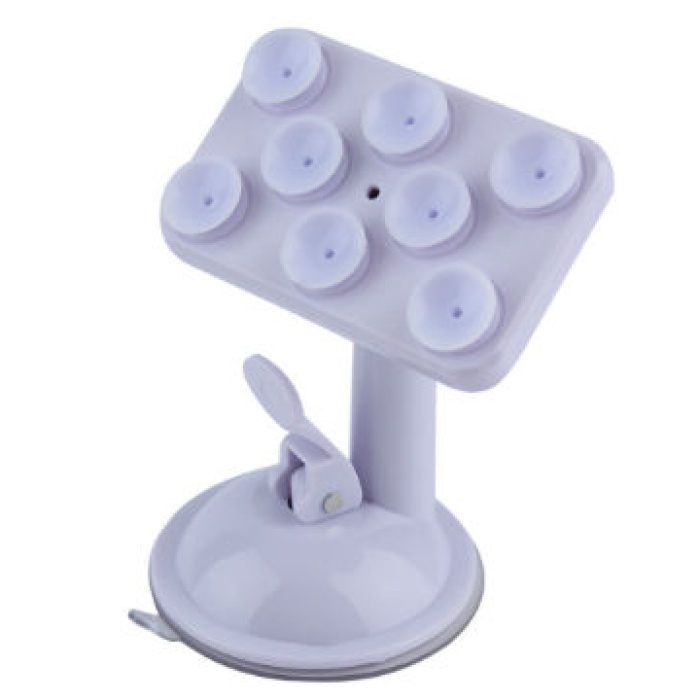 Biyomak® Araç İçi Telefon-Tablet-Navigasyon Tutucu-(8 Vantuzlu Döner Başlıklı)