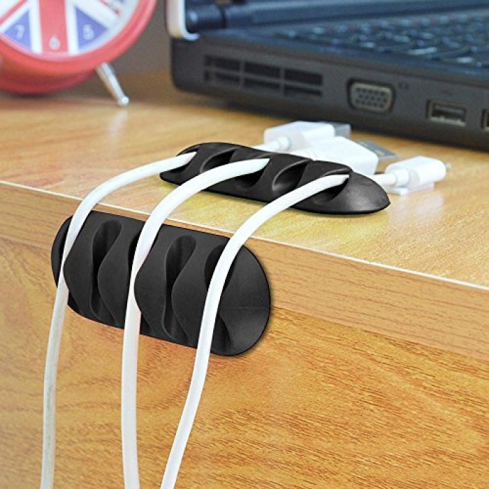 ® Kablo Kanalı 5 Kanallı Tutucu - 3 Adet