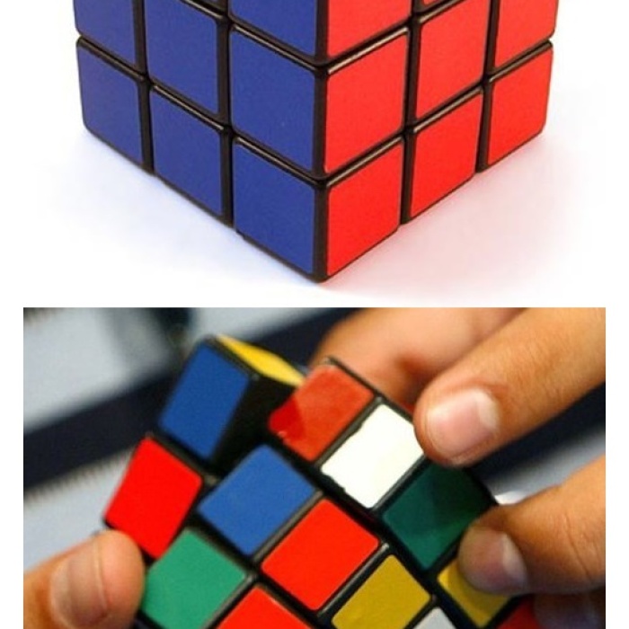 Biyomak® Yapboz Küp Puzzle Zeka Küpü Çocuk Gelişim Eğitici Zeka Oyunu Rubik