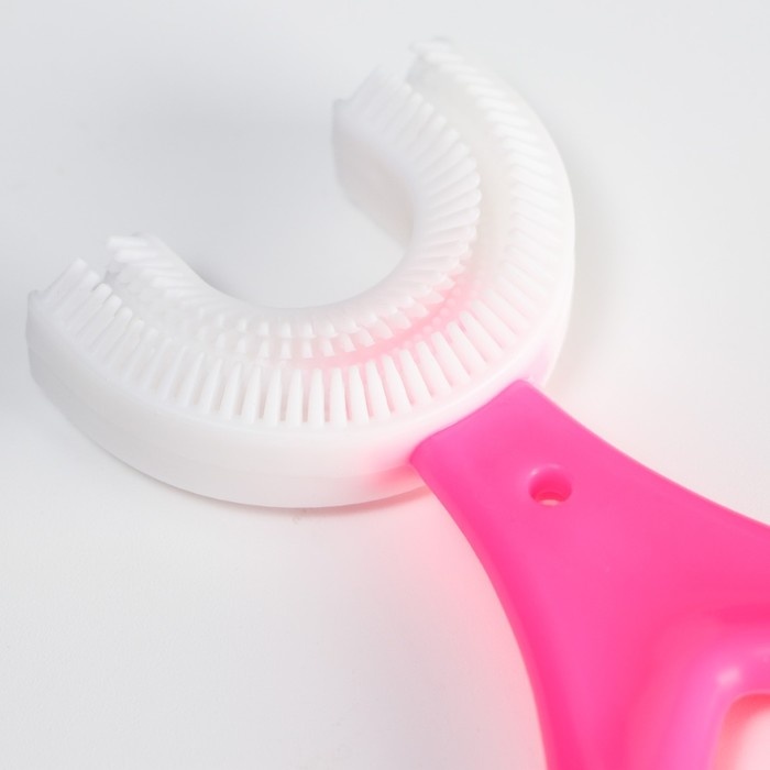 ® Silikon Çocuk Diş Fırçası Tartar Temizleyici (2-12 Yaş) - Pembe