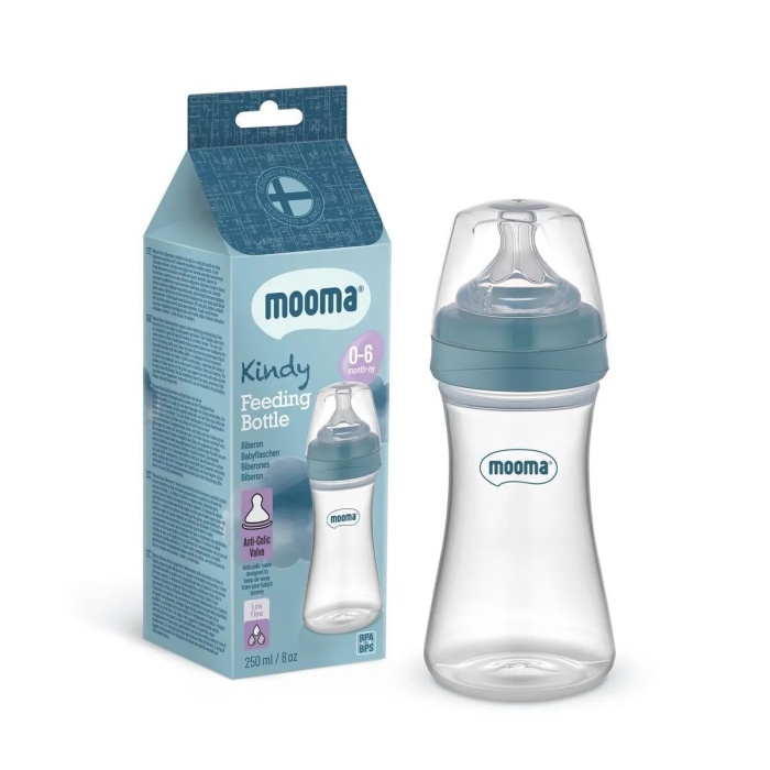 ® Biberon Anti Kolik Biberon 250 ml Kapaklı Biberon 0 - 6 Ay (Yavaş Akış)